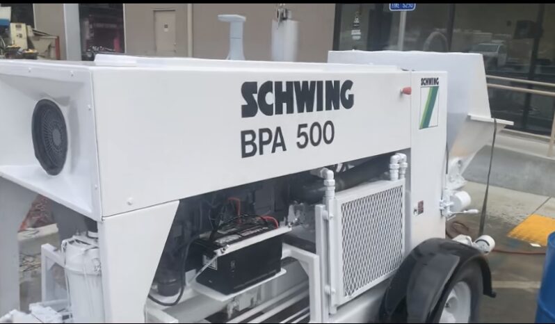 Schwing BPA 500 full